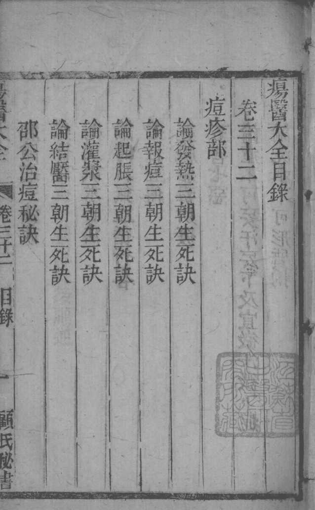 疡医大全  卷32